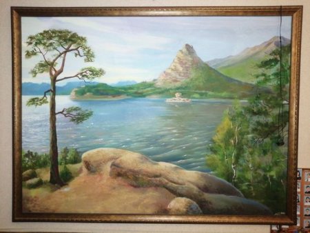 Боровое картины маслом