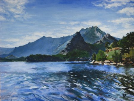 Картина Садырбаева Боровое