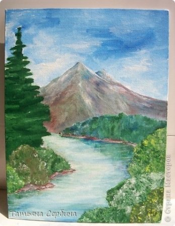 Боровое рисунок