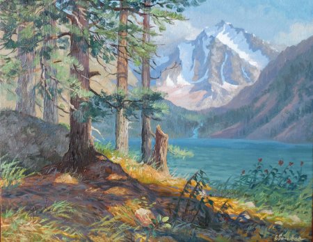 Картины Есенгали Садырбаева