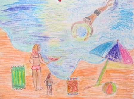 Рисунки для срисовки природа