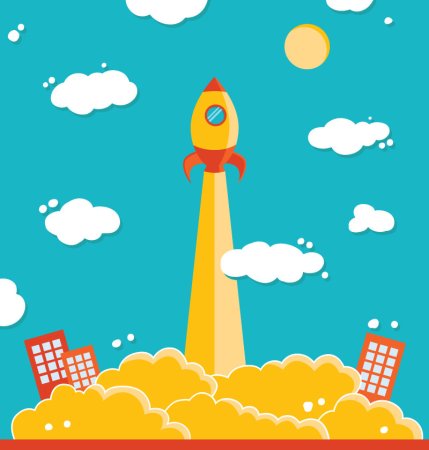 Весёлый космодром для детей картинки