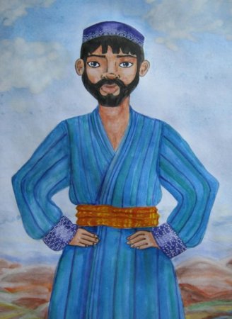 Таджик рисунок