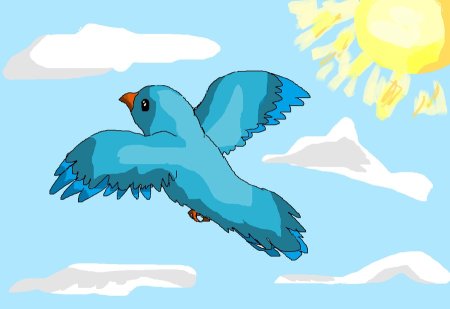 Летящие птички