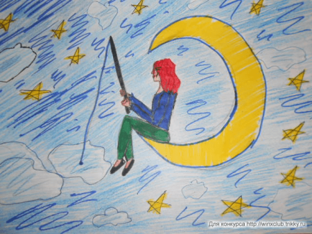 Детские рисунки Лунная Соната