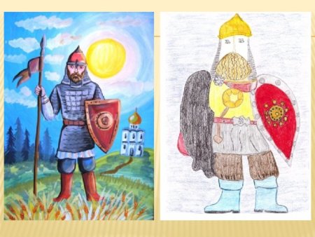Витязь земли русской Александр Невский рисунок