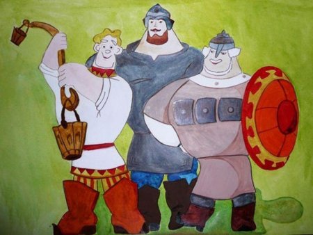 Портрет Ильи Муромца