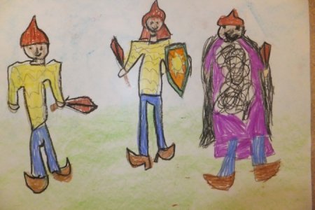 Александр Невский рисунки детей