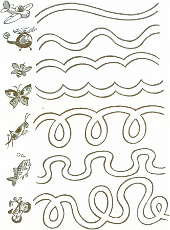 Графомоторные дорожки