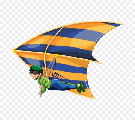 Дельтаплан иллюстрация