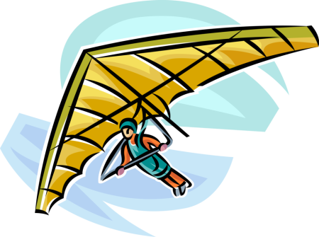 Дельтаплан раскраска