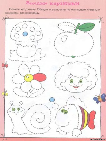 Мелкая моторика для детей задания