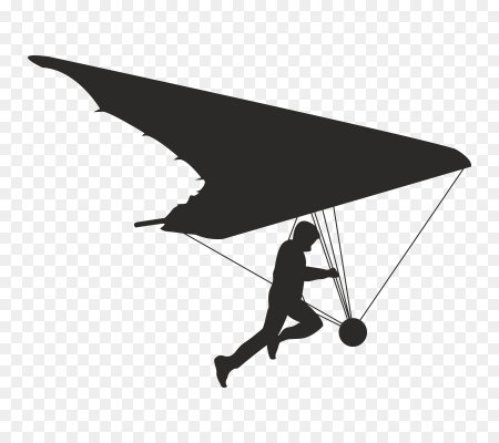 Дельтаплан раскраска
