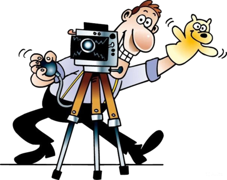Фотограф иллюстрация