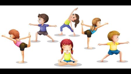 Упражнения с гимнастической палкой для детей