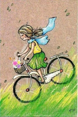 Велосипед рисунок