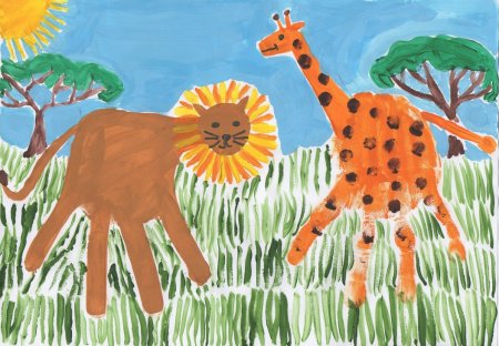 Нетрадиционные техники рисования ладошками