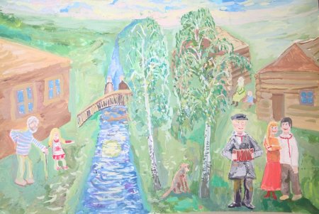 Иллюстрация к произведению Чайковского детский альбом