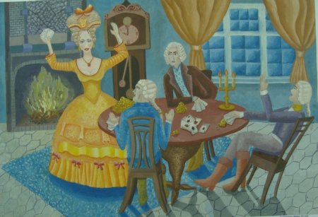 Иллюстрация к произведению Чайковского детский альбом