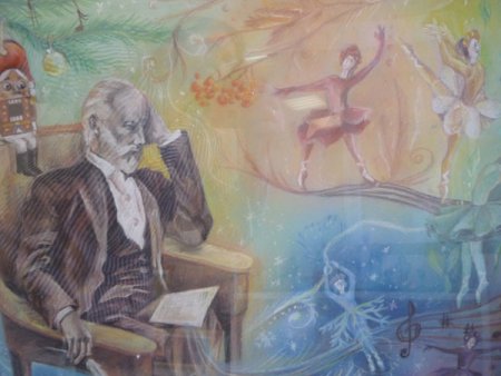 Новая кукла Чайковский рисунок