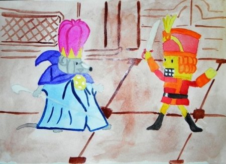 Рисунок к пьесе Чайковского детский альбом