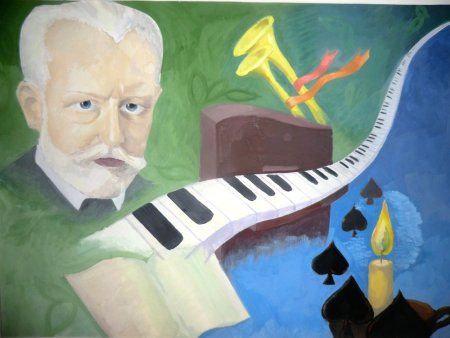 Иллюстрация к балету Щелкунчик Чайковского