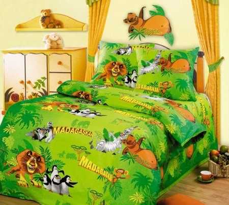 Детское белье 1.5 СП бязь Мила