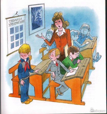 Носов Витя Малеев в школе и дома