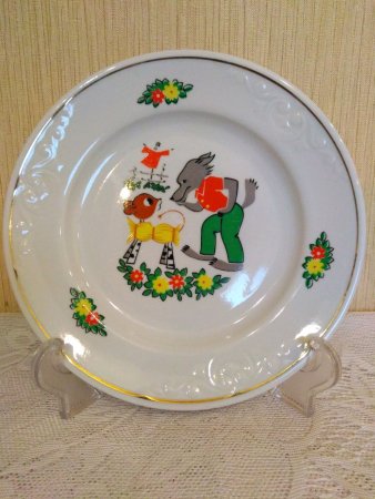 Тарелки Kahla ГДР красная шапочка