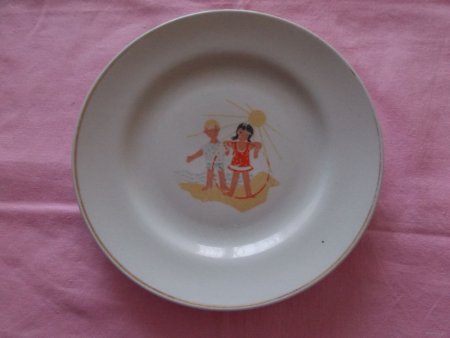 Дулёвский фарфор 1965-1991 блюдце