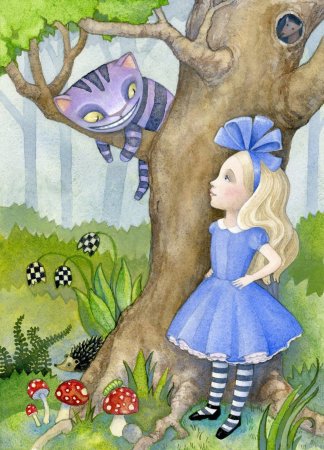 Сказка как в Алиса в стране чудес