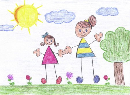 Рисунки для шестилетних детей