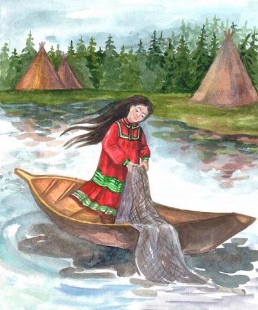 Ханты и манси иллюстрации