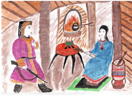 Девушка-Хвощинка Якутская народная сказка