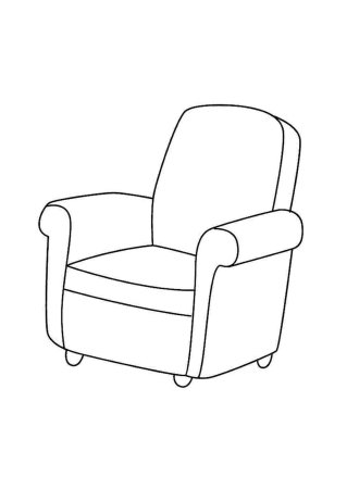 Кресло мультяшный