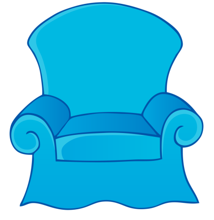 Кресло раскраска для детей