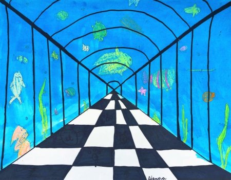 Рисуем перспективу с детьми