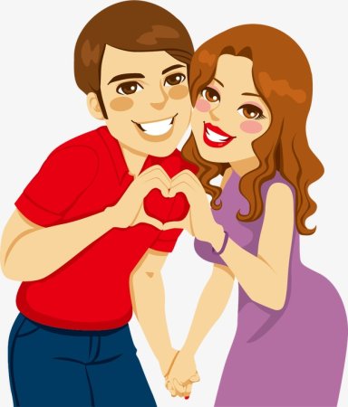 Контур влюбленных