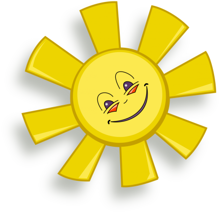 Лучики солнца