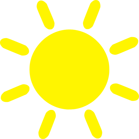 Солнце нарисованное