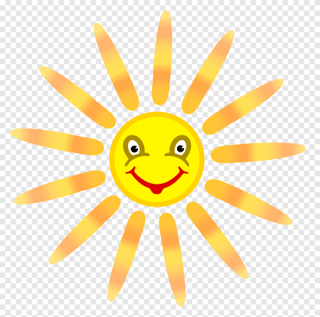 Детские рисунки солнце