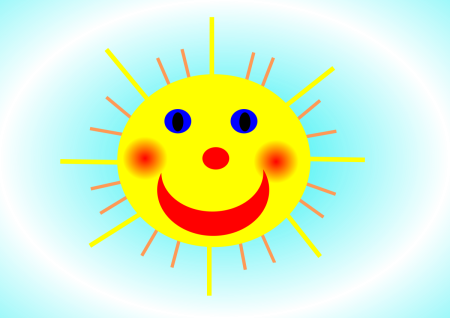 Солнышко рисунок