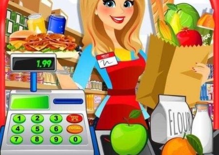 Продавец иллюстрация