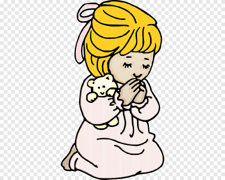 Православная семья молится