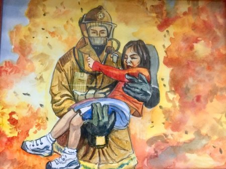 Рисунок на тему героизм и мужество