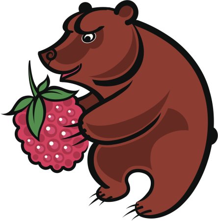 Мишка с корзинкой