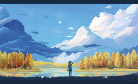 Пейзажи для рисования