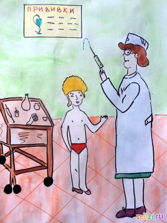 Рисунок на тему мой любимый врач