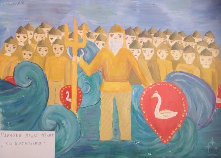 Рисование сказка о царе Султане в подготовительной группе