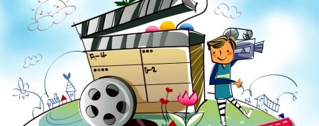 День кино детская картинка